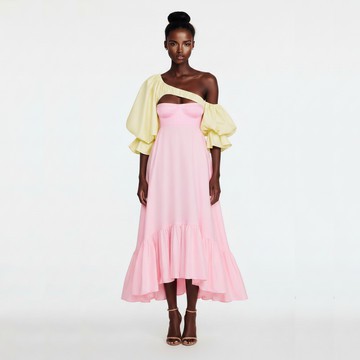 Maison Aria Spring Fling Maxi Flared Dress- SS21 Collection