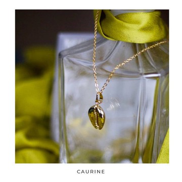 Caurine - 24K Gold Cauri Necklace