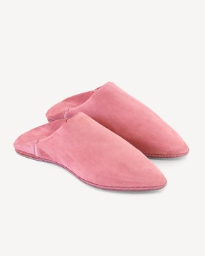 Genuine genuine leather slippers