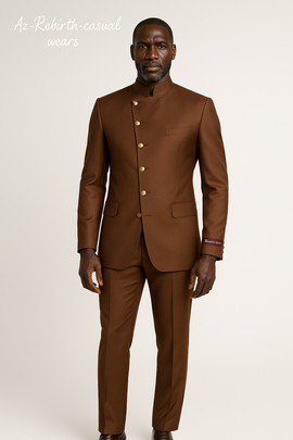 Veste safari pour homme, costume safari