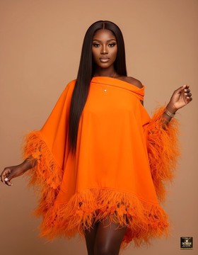 Robe courte évasée Wuraola