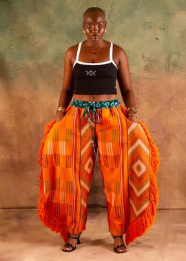 NANYA BARREL PANTS - BURNT ORANGE (nyfw)