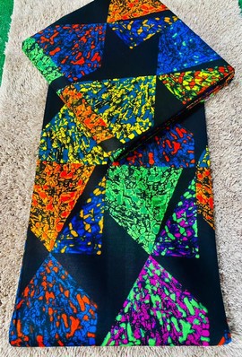 Ankara Wax Fabric 6 yards/African Fashion/ African fabric/ African dress