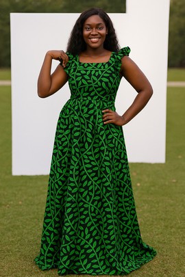 Women's dress Aisha long gawn