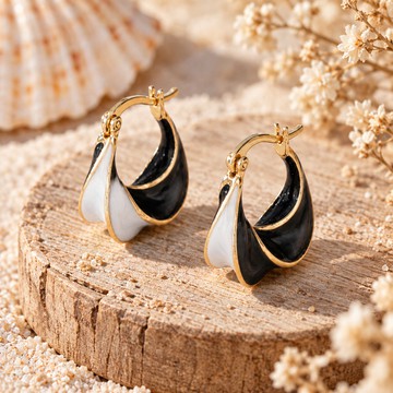 Boucles d’oreilles ethniques – Inspiration Fulani Miniature