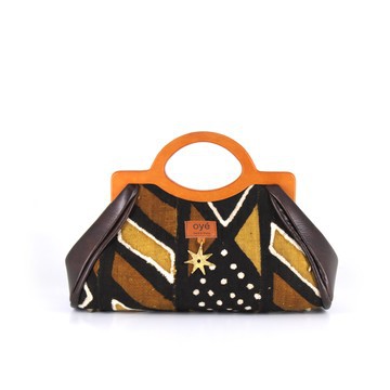Koryoo (Curry)Mudcloth Purse