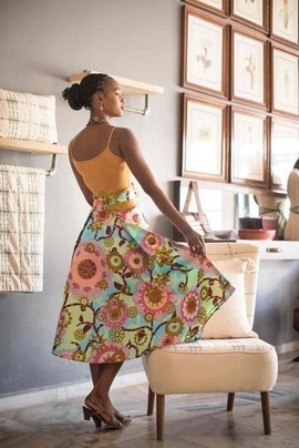 One size fits all Three Quarter Skirt