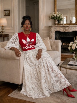 Robe lala rouge