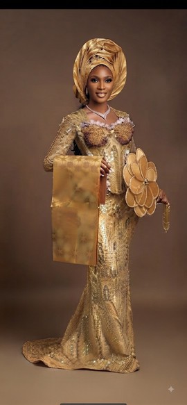 Gilded Sunburst Traditional Attire