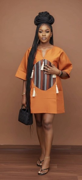 Robe courte Omolola