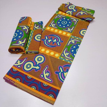 Ankara Wax Fabric 6 yards/African Fashion/ African fabric/ African dress
