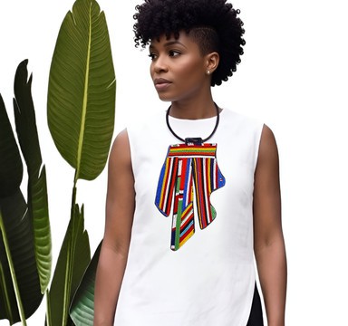 Collier africain Tunu | Collier Masai imposant