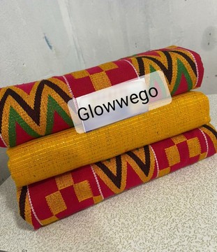 Ashanti Bonwire Kente -Hand woven