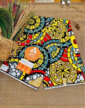 olami beautiful Ankara fabric 6yards