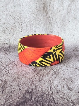 YEMOJA "M" bracelet in WAX fabric-loincloths