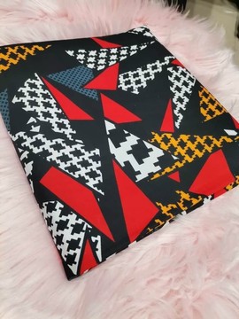 African Wax fabrics 100% cotton 2 yards 1m80 "faro faro"