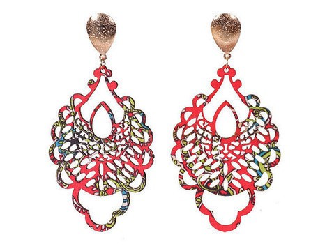 Earrings "Queen Pokou" ...