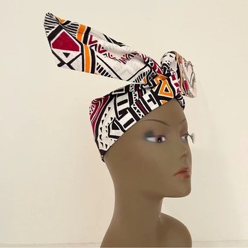 African Print Ankara Handmade Layered Necklace, Earring, and Bracelet Jewelry Set