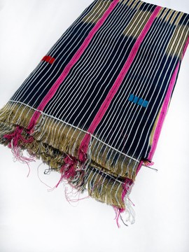 Pinkish Baule Fabric - 002q (Pre-Order)