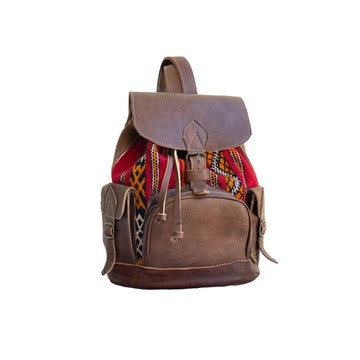 Sac à dos en cuir véritable haute qualité 100% fait main.