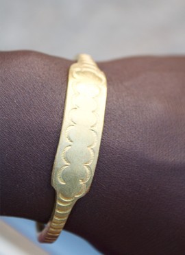 Adjustable Bronze Bracelet Man-Woman