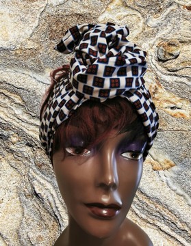 BANDEAUX ET SERRE-TETES/ TURBAN AVEC ARMATURES