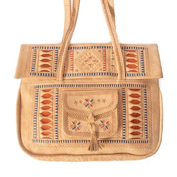 natural leather bag