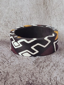 Bracelet MAWU BOGOLAN  en WAX tissu-pagnes