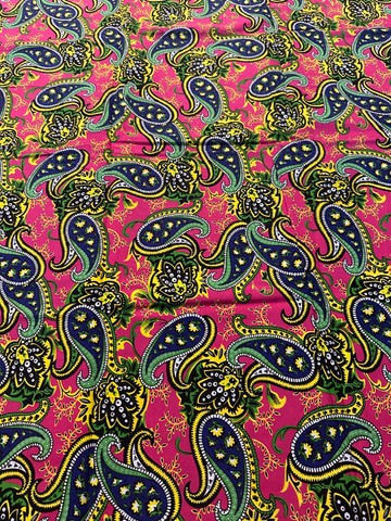 African wax fabric 💯 cotton