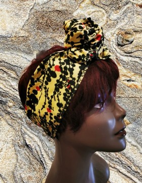 WAX HEADBANDS AND HEADBANDS / TURBAN WITH FRAME