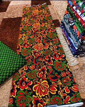 Ankara Wax Fabric 6 yards/African Fashion/ African fabric/ African dress