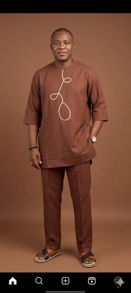 Luxurious Male Two Piece Set