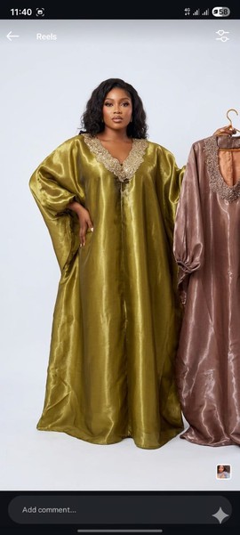 Women's long classic gown