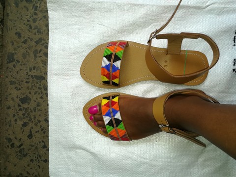 African Women Sandals