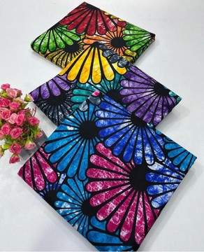 Tissu imprimé africain (6 yards) 100% coton