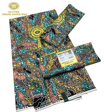 Grand Glitter Super wax Vlisco/Ankara wax/ Ankara Print