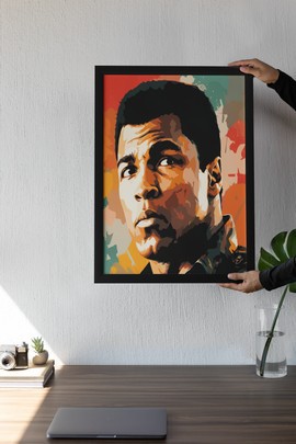 Tableau déco Mohamed Ali