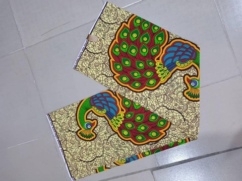 Emi sweet Ankara fabric, 6yards , cotton, for weddings, headwrap