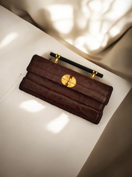 Handmade luxury African handbag