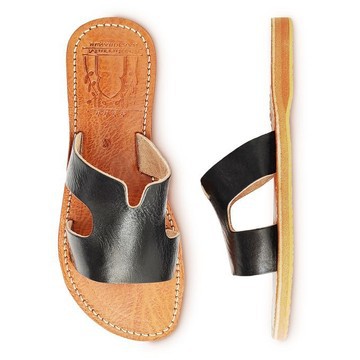 Sandale de plage en vrai cuir pour Femme