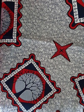 COUPON FABRIC WAX AFRICAN