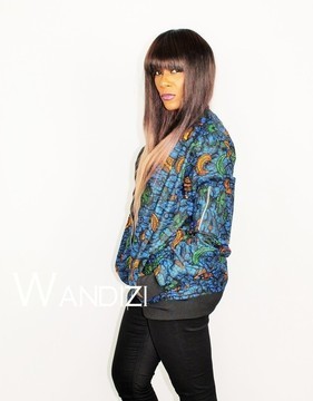 Ankara Bomber Jacket , UNISEX Bomber jacket, African Print Bomber Jacket