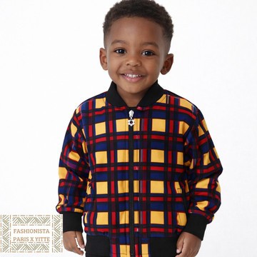 Chemise Bébé Garçon Imprimé Africain Ankara - Taille 9-12 Mois - Neuf Sans étiquettes