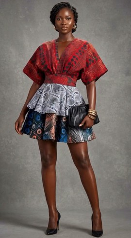 Afrilush Layered Dress