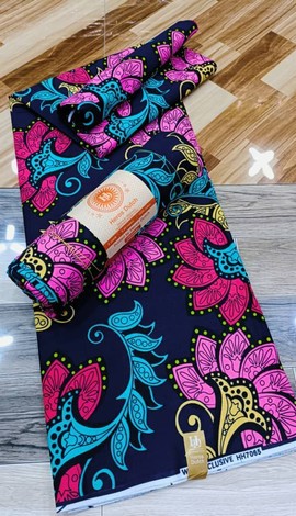 Tina colorful Ankara fabric,  yards