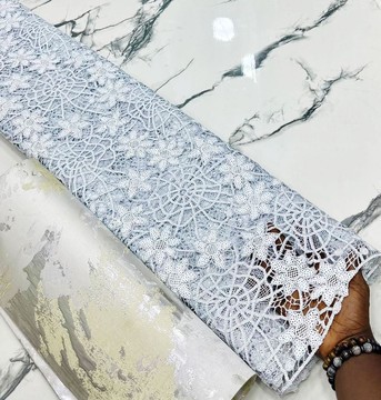 Dentelle pour femme, dentelle cordée, dentelle (5 yards)
