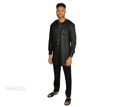 2PC African Suit, African Mens Clothing, African Mens Wear, Traditional Clothing, African Groom Suit