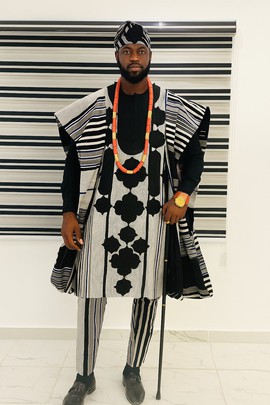 Aso oke Dashiki pour hommes aso oke