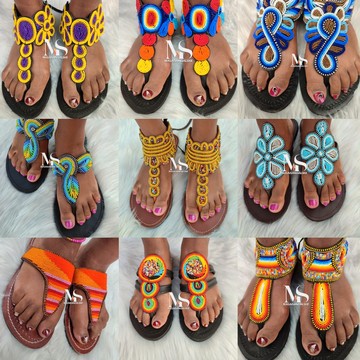 Sandales en gros , sandales en vrac , sandales africaines , sandales Maasai , sandales pour femmes