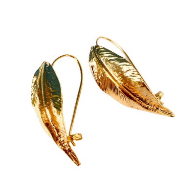 Leaf earrings